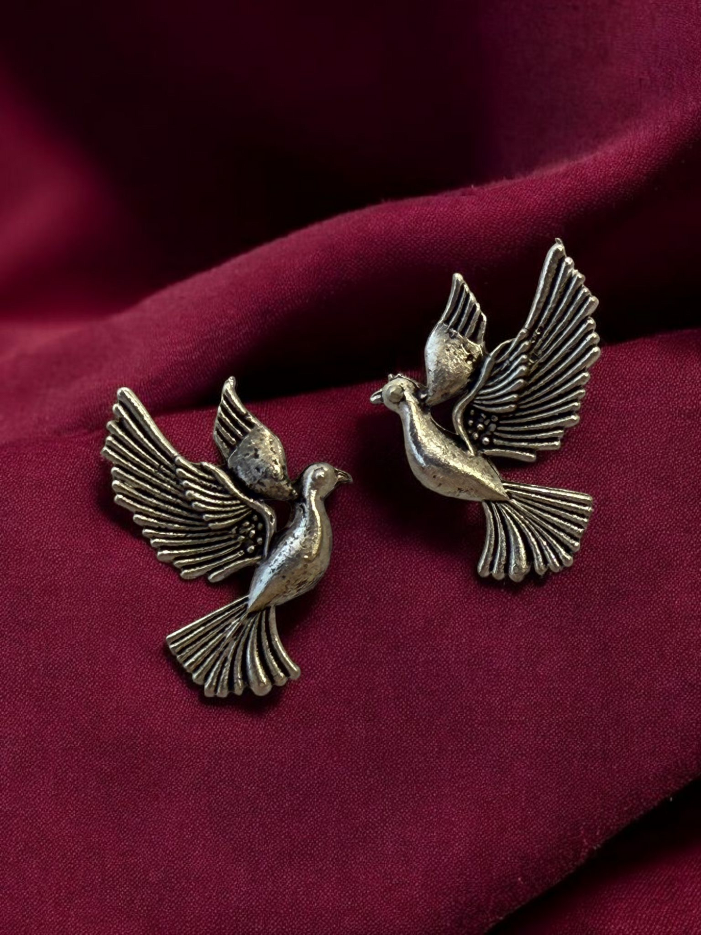 Silver Saga Set of 6 Oxidized Earrings