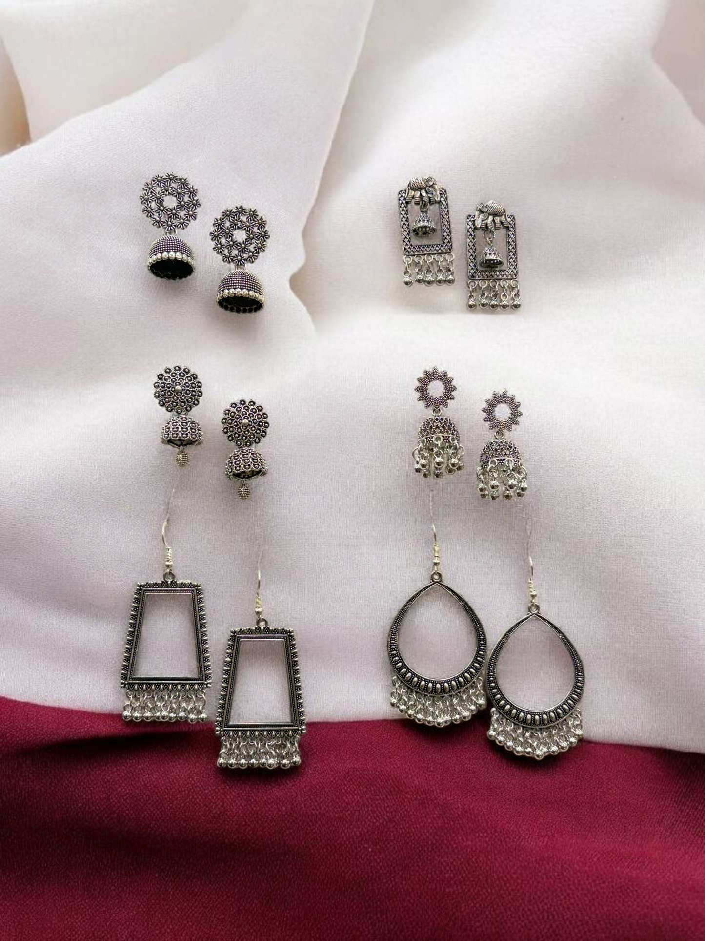 Timeless Traditional Set of 6 Earrings