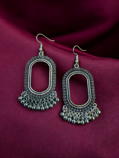 Shape Story Set of 6 Oxidized Earrings